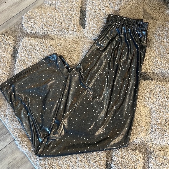 🏖️👙VTG SeaSuns Sequined & Sparkling Lightweight & Roomy Beach Pants, Medium - Picture 2 of 13